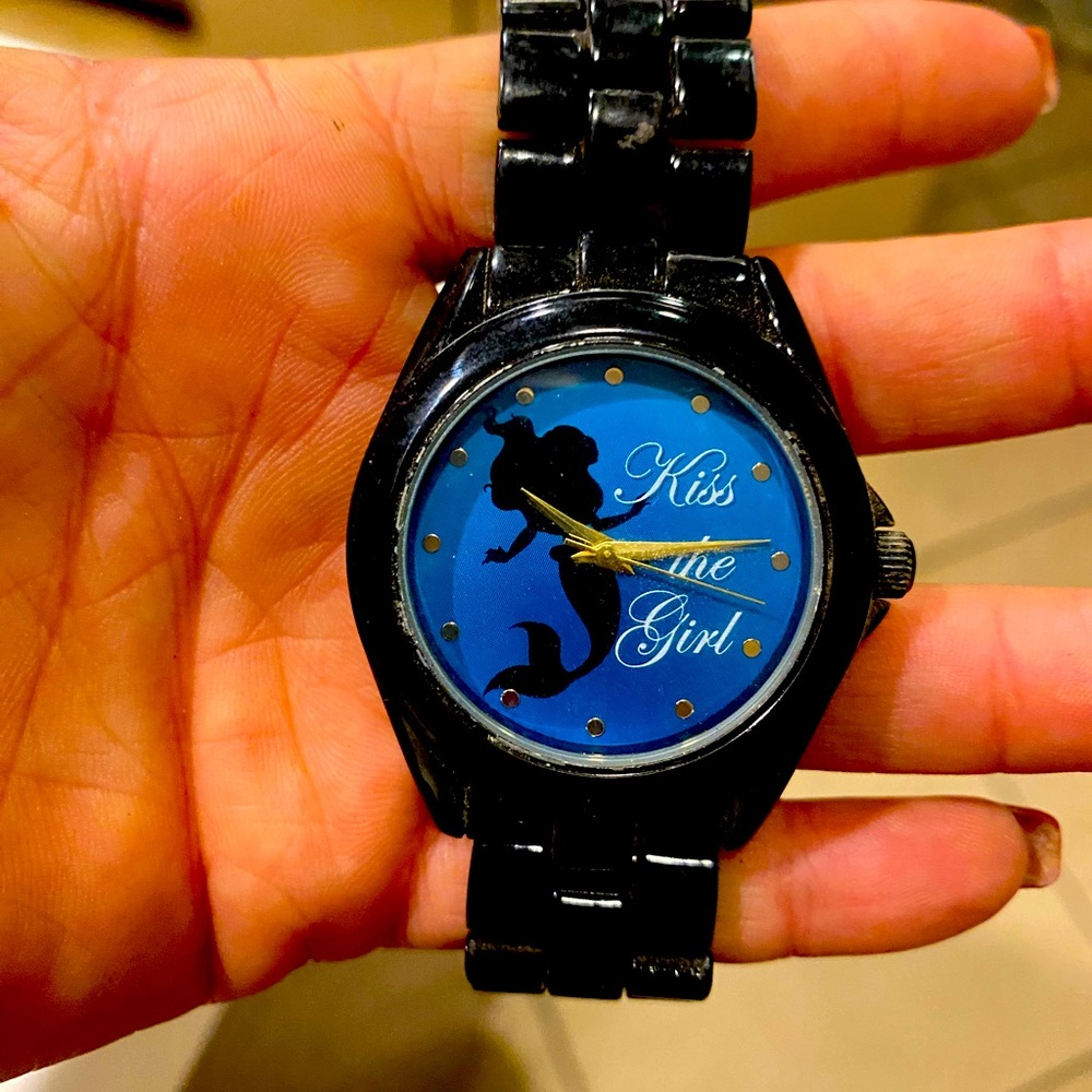 Disney kiss the girl mens watch